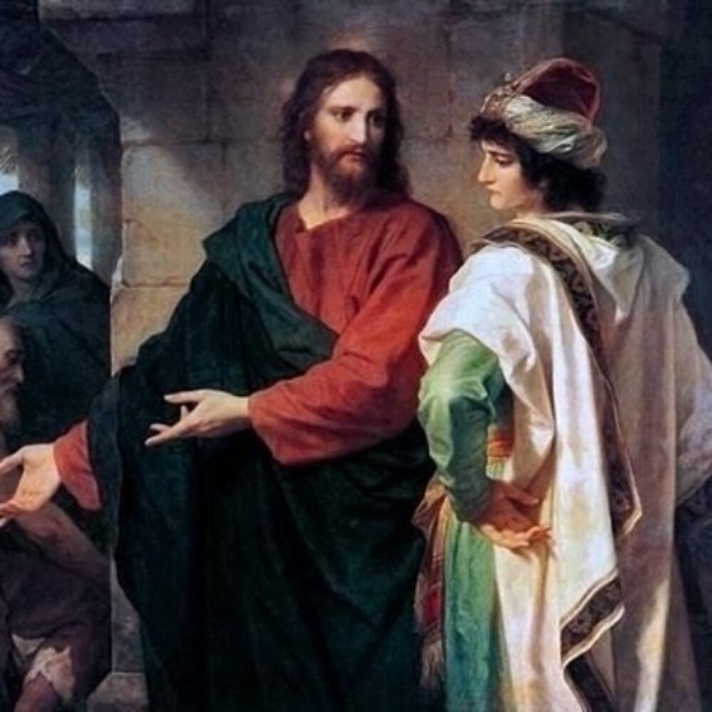 Jesus und der  reiche _Hofmann