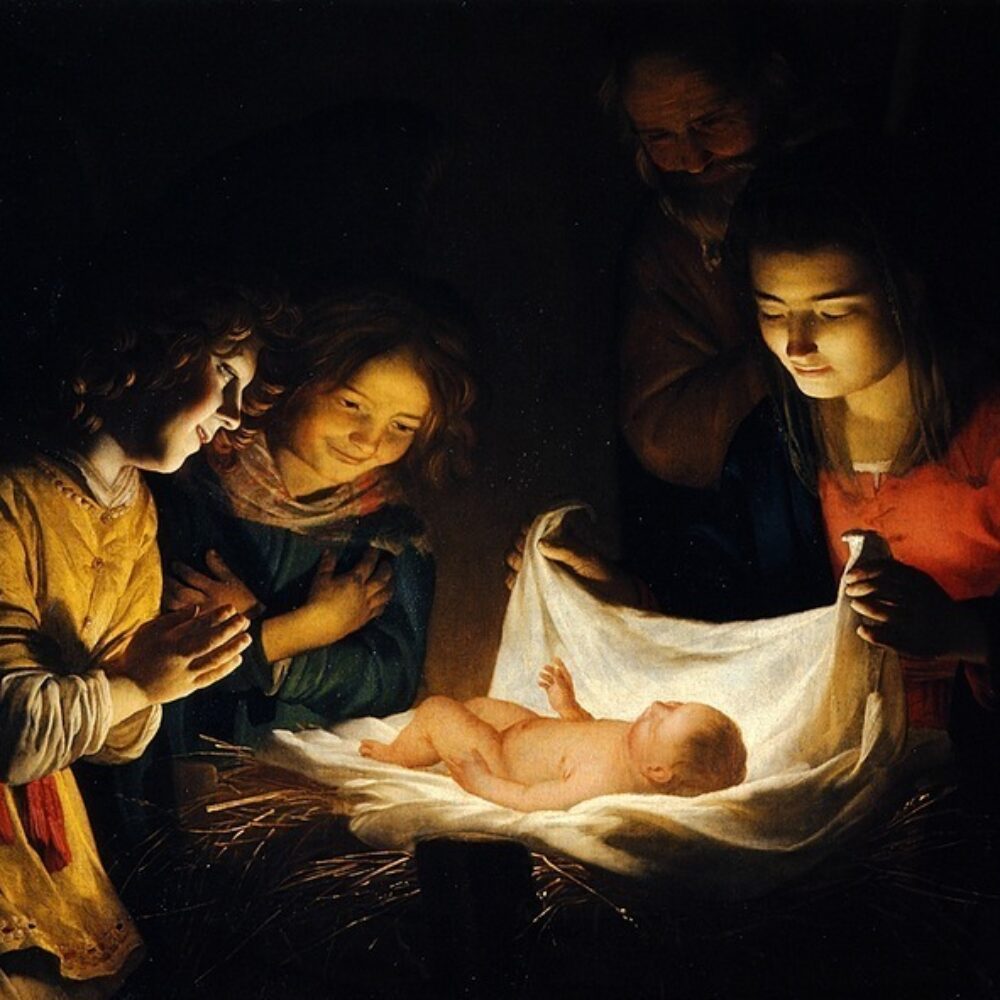 Gerard-van-Honthorst_Adorazione-del-bambino